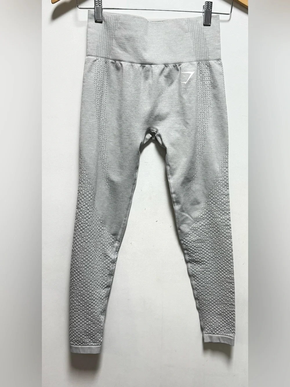 Gymshark Light Gray Seamless High-Waist Leggings
